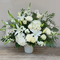 Peaceful Lily Basket