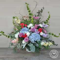 Whimsical Blooms Basket