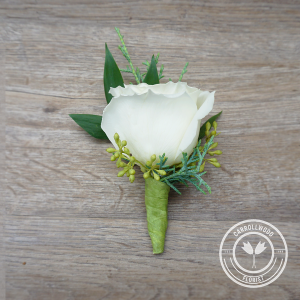 Single Standard Rose Boutonniere